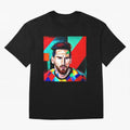 colorful Messi T-Shirt Argentina Neymar World Cup 2026 Jersey, Jordan Supporter Tee, Match Day, Nike World Cup Shirt, Adidas Football Fan Top, Salah Switzerland Soccer Fans