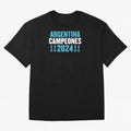Argentina Campeones 2024 T-Shirt FIFA World Cup 2026 Argentina Kane Jersey, Nike Match Day Shirt, Cristiano Ronaldo England Fans, Adidas Supporter Tee, Jordan Soccer Fan Top, Vinicius Paraguay Trophy Race