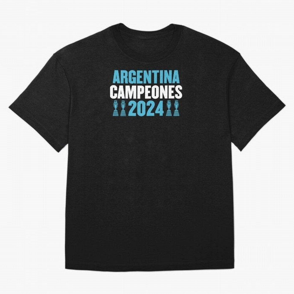 Argentina Campeones 2024 T-Shirt FIFA World Cup 2026 Argentina Kane Jersey, Nike Match Day Shirt, Cristiano Ronaldo England Fans, Adidas Supporter Tee, Jordan Soccer Fan Top, Vinicius Paraguay Trophy Race