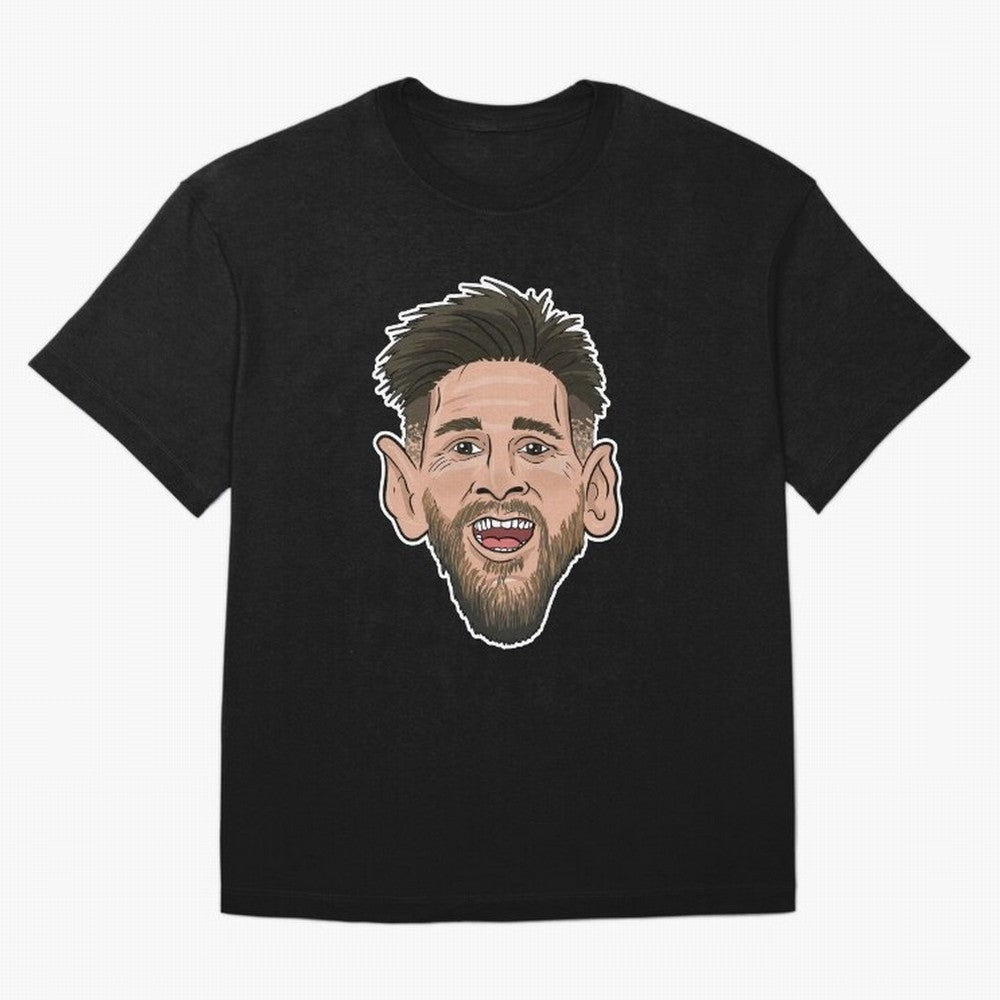 messi toon face argentina Classic T-Shirt FIFA World Cup 2026 Canada Neymar, Adidas Soccer Jersey For Trophy Race, Nike Football Fan Shirt For Messi Fans, Jordan Supporter Top, Son Uruguay Trophy Race