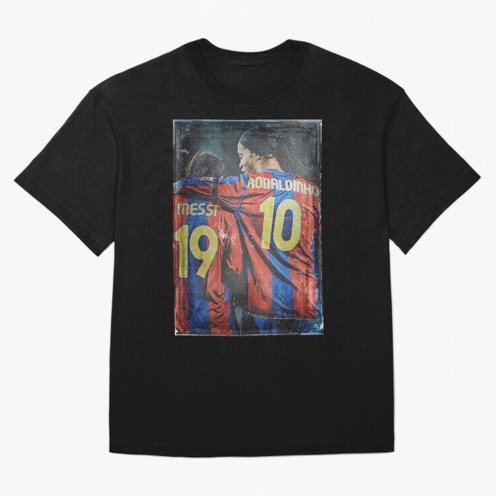 Messi and Ronaldinho T-Shirt Argentina Messi World Cup 2026 Jersey, Nike Match Day Shirt, Match Day, Adidas Supporter Tee, Jordan Soccer Fan Top, Yamal Morocco Trophy Race