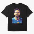 Messi wpap pop art Classic T-Shirt Cristiano Ronaldo Portugal Football Jersey, Jordan Supporter Tee, World Cup 2026, Nike World Cup Shirt, Adidas Football Fan Top, Modric Belgium Soccer Fans
