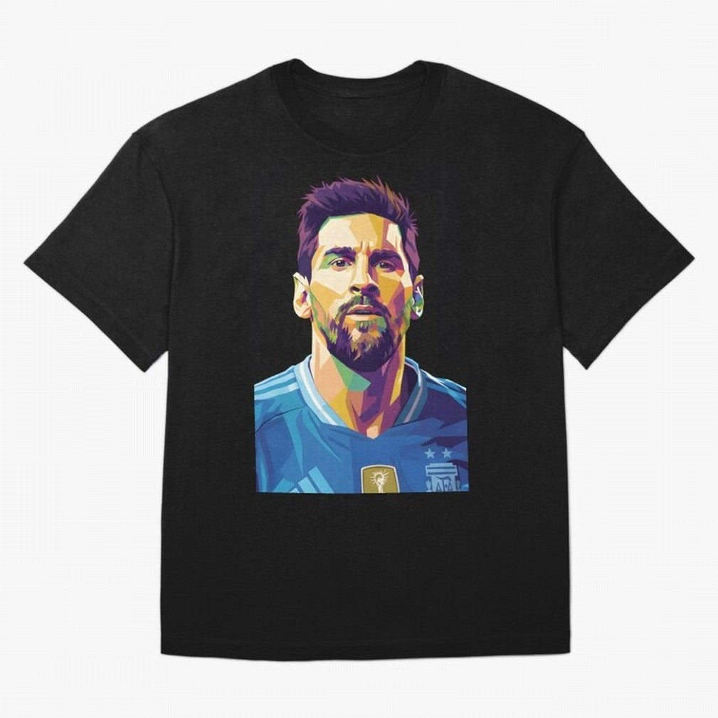 Messi wpap pop art Classic T-Shirt Cristiano Ronaldo Portugal Football Jersey, Jordan Supporter Tee, World Cup 2026, Nike World Cup Shirt, Adidas Football Fan Top, Modric Belgium Soccer Fans