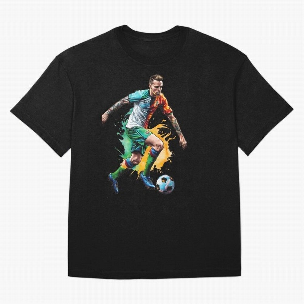 Football Soccer Art Classic T-Shirt Spain Cristiano Ronaldo World Cup 2026 Jersey, Nike Fan Tee, Match Day, Jordan Soccer Shirt, Adidas Match Day Top, Modric Morocco Soccer Fans