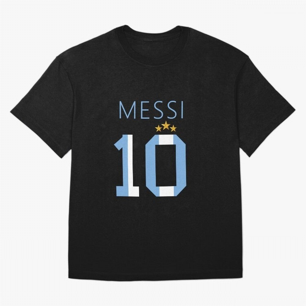 Messi argentina number 10 with 3 stars ver 1 Classic T-Shirt Share The Excitement Of FIFA World Cup 2026 Group Stage Fan Jersey, Nike Match Day Shirt, Argentina Supporter Shirt, Adidas Supporter Tee, Mbappe Jordan Soccer Fan Top, Messi Sweden Match