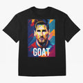 Messi Pop Art Portrait Classic T-Shirt Messi Argentina Football Jersey, Nike Football Tee, World Cup 2026, Adidas Soccer Shirt, Jordan Fan Top, Neymar France Watch Party