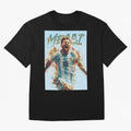 Messi Pop Art Portrait Classic T-Shirt Back Your Heroes With FIFA World Cup 2026 Built Around Jersey, Adidas Soccer Tee, Cristiano Ronaldo Spain Fans, Nike Football Fan Shirt, Jordan Supporter Top, De Bruyne Australia Match Day