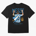 Messi Pop Art Portrait Classic T-Shirt Messi England Football Jersey, Jordan Football Tee, World Cup 2026, Adidas Fan Shirt, Nike Supporter Top, Messi France Fan Club