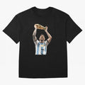 Lionel Messi Lifting The World Cup Essential T-Shirt Messi England Football Jersey, Adidas Match Day Tee, World Cup 2026, Jordan Football Shirt, Nike Soccer Fan Top, De Bruyne Ghana Fan Club