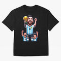 Lionel Messi Digital Print on T-Shirt Classic T-Shirt Build FIFA World Cup 2026 Group Stage Spirit, Connected Fan Jersey, Nike Match Day Shirt, Portugal Supporter Shirt, Adidas Supporter Tee, Messi Jordan Soccer Fan Top, Haaland Japan Supporter Night