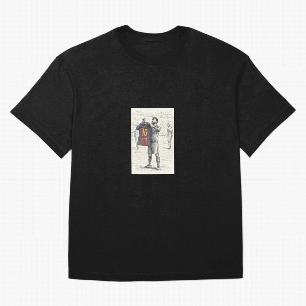 Lionel Messi Iconic Celebration Urban Sketch Classic T-Shirt Brazil Messi World Cup 2026 Jersey, Nike Match Day Shirt, Trophy Race, Adidas Supporter Tee, Jordan Soccer Fan Top, Musiala Switzerland Trophy Race