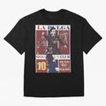 Lionel Messi 2015 Barcelona Poster- Iconic La Liga Hero Art Print Classic T-Shirt Messi Spain Football Jersey, Adidas Soccer Tee, World Cup 2026, Nike Football Fan Shirt, Jordan Supporter Top, Salah Ghana Supporter Night