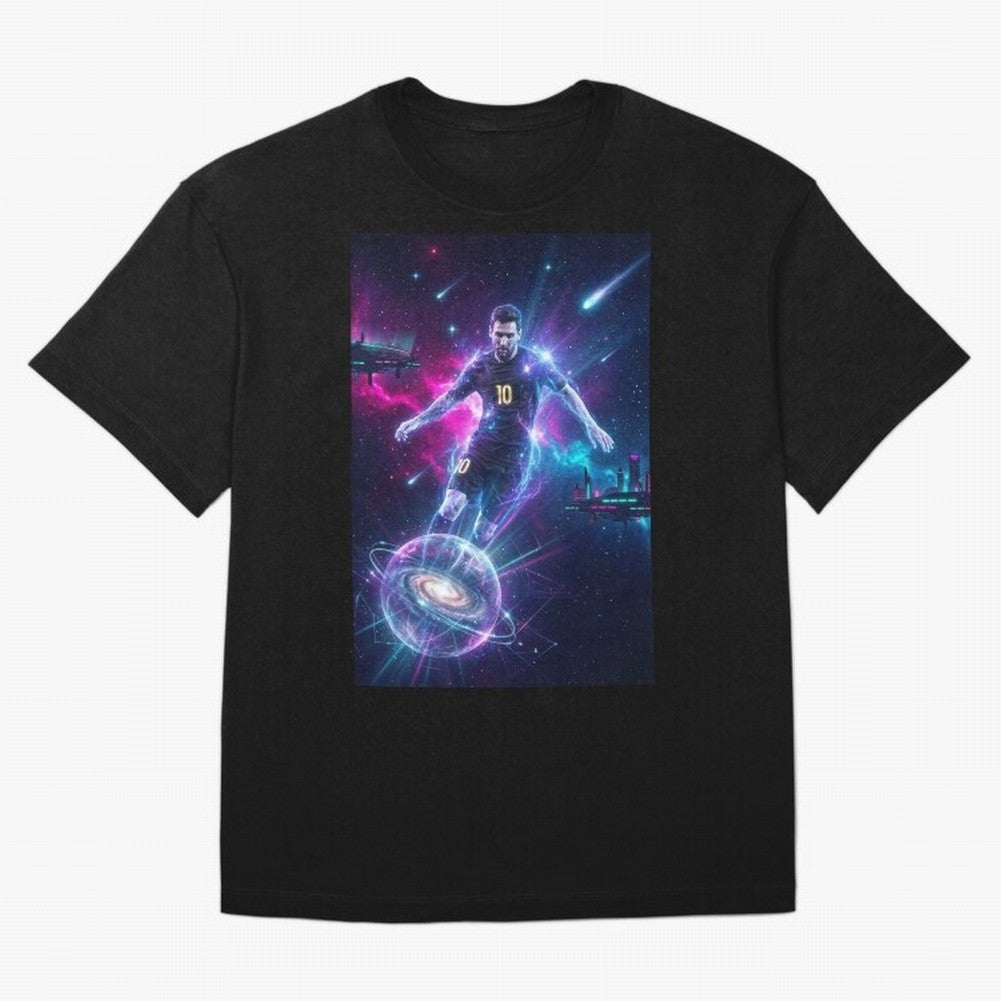 Lionel Messi The Eternal GOAT Of Another Galaxy - (Version 4) Active T-Shirt Argentina Cristiano Ronaldo World Cup 2026 Jersey, Nike Fan Tee, Group Stage, Jordan Soccer Shirt, Adidas Match Day Top, Pedri Morocco Goal Celebration