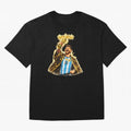 Messi King of Football World Champion ¨C Argentina 3 Stars Trophy Celebration Classic T-Shirt Messi France Football Jersey, Jordan Football Tee, World Cup 2026, Adidas Fan Shirt, Nike Supporter Top, Pedri France Football Fans