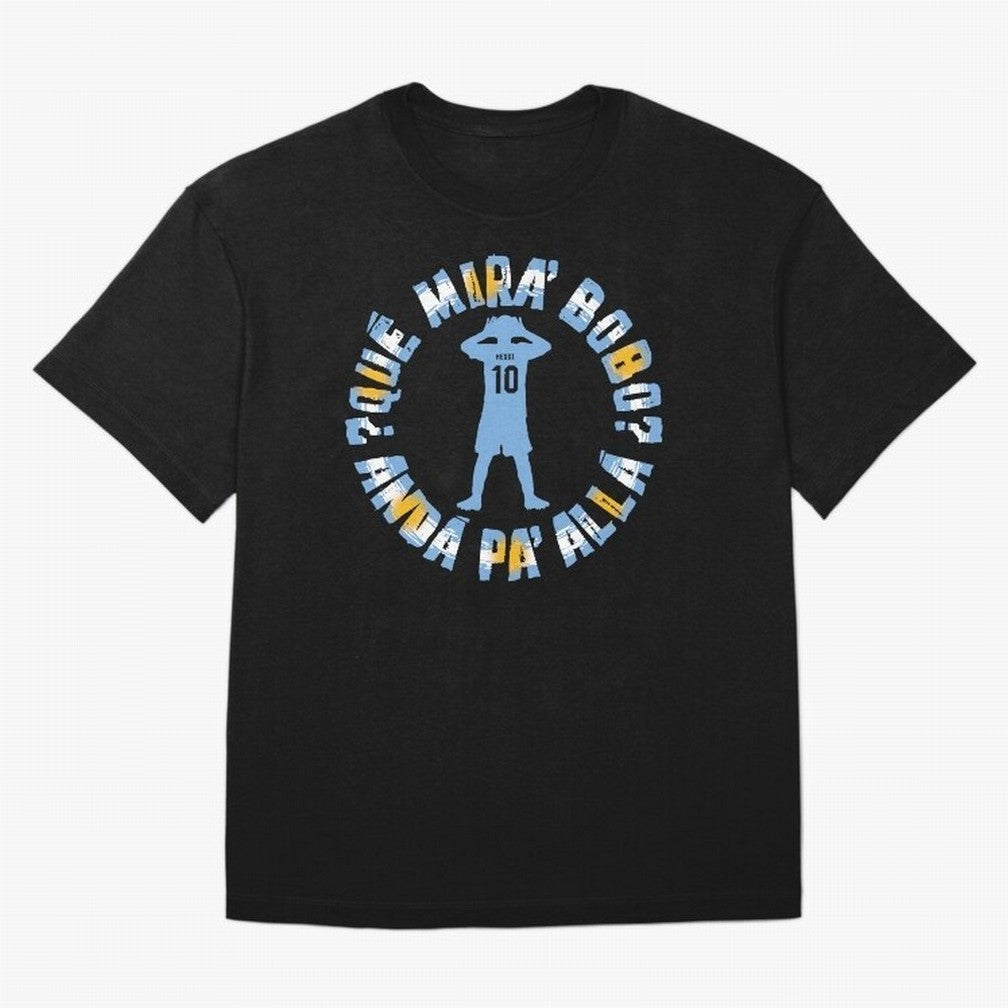 Que Mira, Bobo? - Messi T-Shirt Share The Excitement Of FIFA World Cup 2026 Group Stage Fan Jersey, Nike Match Day Shirt, Argentina Supporter Shirt, Adidas Supporter Tee, Mbappe Jordan Soccer Fan Top, Messi Sweden Match Day