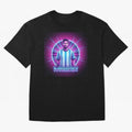 ?Argentina Football Legend Messi Cyberpunk Retro Futurist Design (Version 4) Classic T-Shirt Show Your Stadium Side During The FIFA World Cup 2026 USA Jersey, Adidas Football Tee, Messi Spain Fans, Nike Soccer Shirt, Jordan Match Day Top, Kane