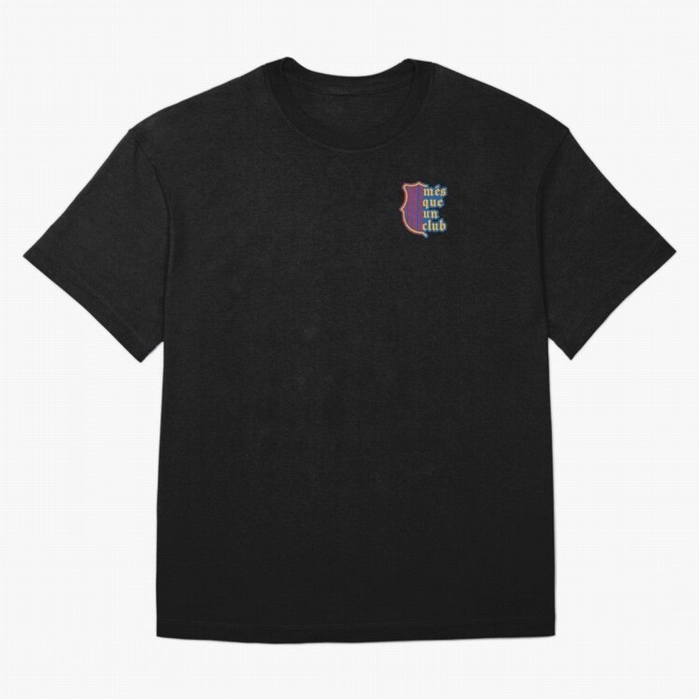 Barca Mes Que Un Club Badge Classic T-Shirt Celebrate Fan Favorites In FIFA World Cup 2026 USA Canada Jersey, Jordan Football Tee, Messi Portugal Fans, Adidas Fan Shirt, Nike Supporter Top, Neymar Australia Fan Club