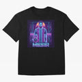 ?Argentina Football Legend Messi Cyberpunk Retro Futurist Design (Version 3) Classic T-Shirt Honor Champions And Dreams In The FIFA World Cup 2026 USA Fan Jersey, Jordan Football Tee, France Supporter Shirt, Adidas Fan Shirt, Cristiano Ronaldo Nike