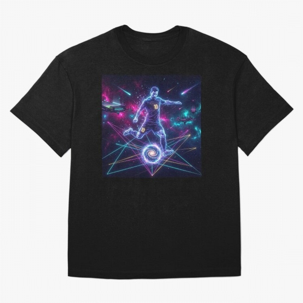 Lionel Messi The Eternal GOAT Of Another Galaxy - (Version 2) Classic T-Shirt Join The Countdown To FIFA World Cup 2026 USA Canada Jersey, Jordan Football Tee, Mbappe Netherlands Fans, Adidas Fan Shirt, Nike Supporter Top, Musiala Paraguay Football