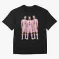 Messi, De Paul and Suarez Inter Miami artistic style ¨C MLS Soccer T-Shirt FIFA World Cup 2026 Argentina Neymar Jersey, Nike Football Tee, Neymar Argentina Fans, Adidas Soccer Shirt, Jordan Fan Top, Lewandowski Australia Stadium Chant
