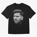 Lionel Messi Signed Boxy T-Shirt Cristiano Ronaldo Spain Football Jersey, Nike Football Tee, World Cup 2026, Adidas Soccer Shirt, Jordan Fan Top, Neymar USA Watch Party