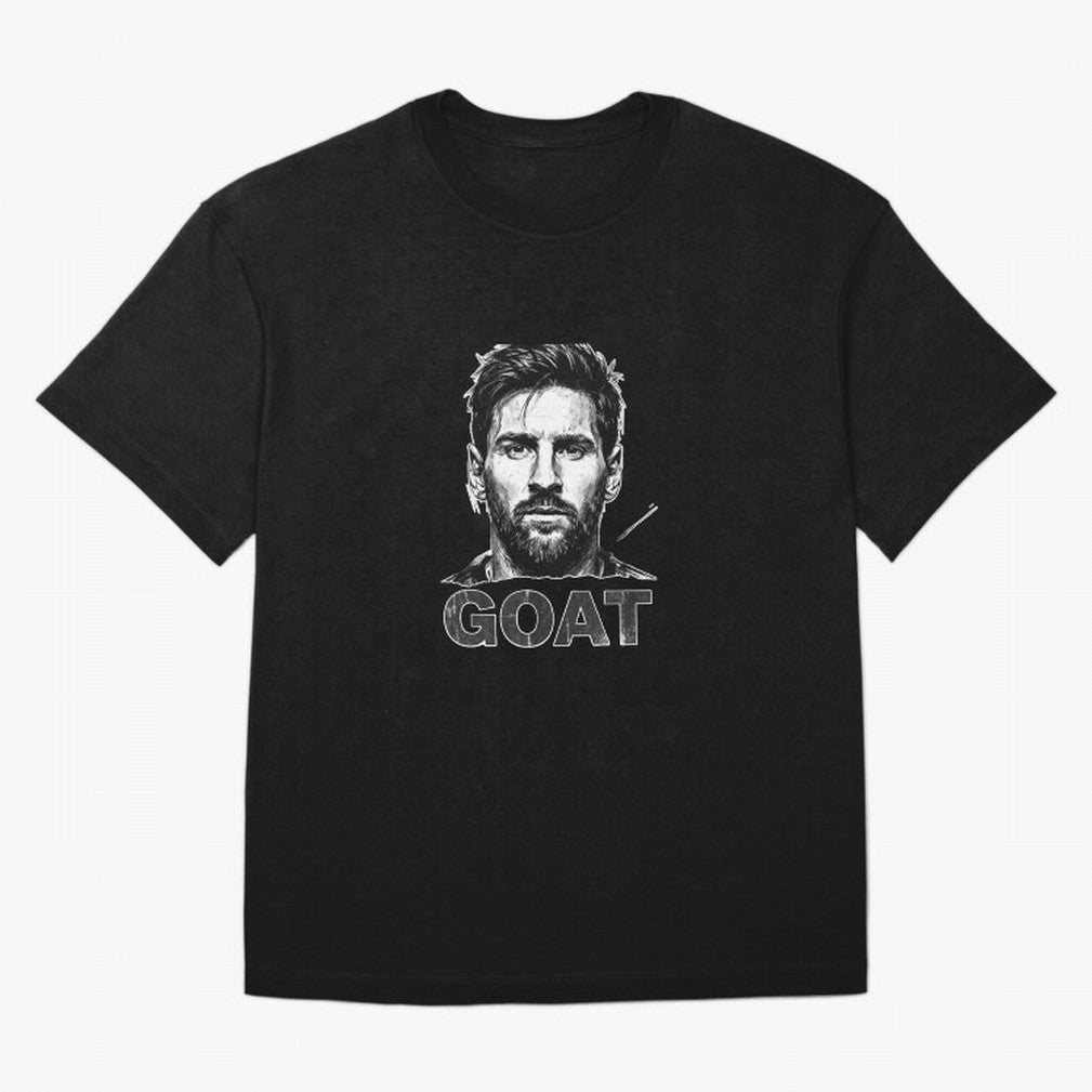The G.O.A.T. ¨C Lionel Messi Legend Sketch Active T-Shirt Discover Match Day Hype Around FIFA World Cup 2026 Jersey, Jordan Football Tee, Cristiano Ronaldo France Fans, Adidas Fan Shirt, Nike Supporter Top, Pedri Croatia Football Fans