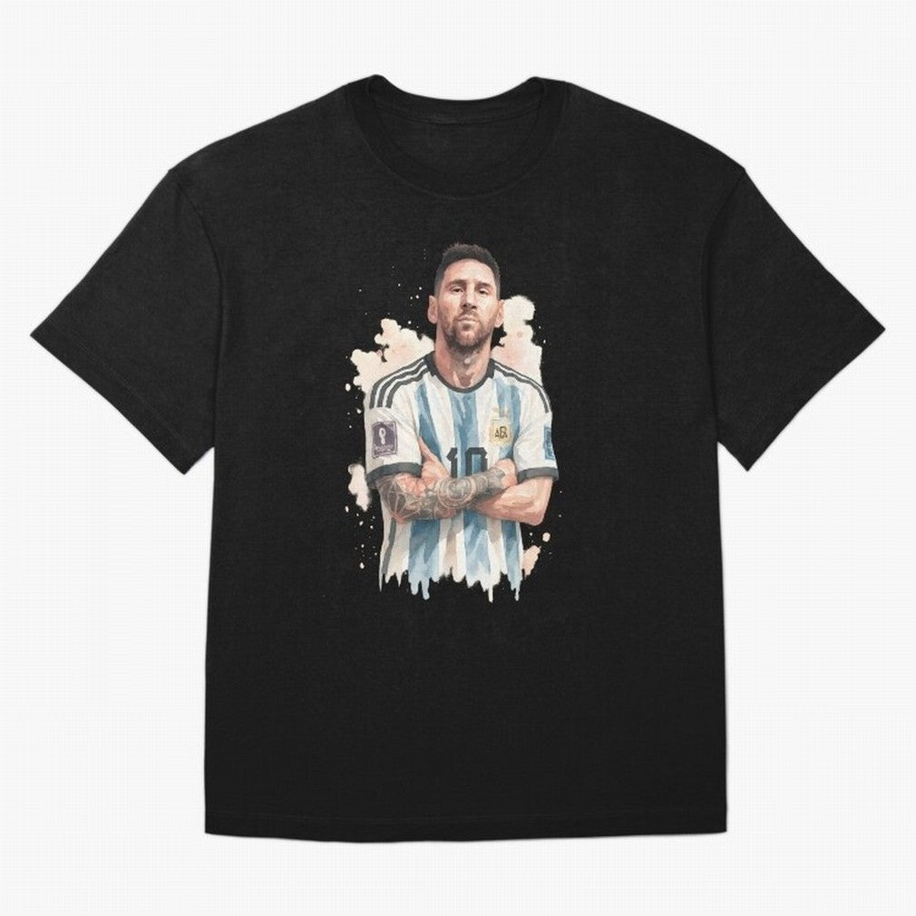 Lionel Messi watercolor illustration Classic T-Shirt FIFA World Cup 2026 Argentina Saka Jersey, Adidas Match Day Tee, Cristiano Ronaldo France Fans, Jordan Football Shirt, Nike Soccer Fan Top, Cristiano Ronaldo Paraguay Football Fans