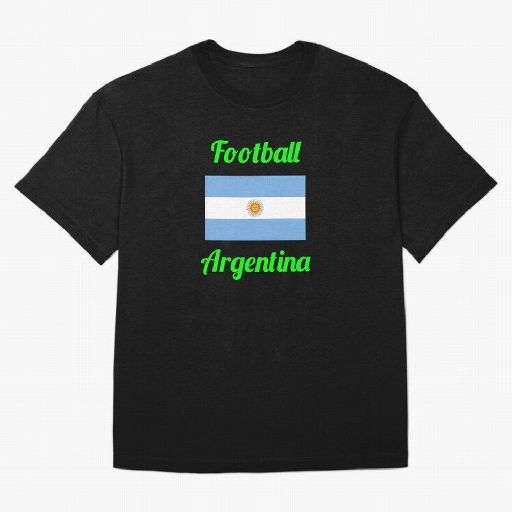 Argentina Football Flag ¨C Albiceleste Soccer Supporter Classic T-Shirt Follow The Road To FIFA World Cup 2026 Spirit, Inspired, Nike Fan Jersey For Watch Party, Jordan Soccer Shirt For Messi Fans, Adidas Match Day Top, CR7 Argentina Soccer Fans