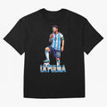 Messi the Flea Drinking Mate ¨C Unique Design by The Goat Classic T-Shirt Treasure Global Football Passion For FIFA World Cup 2026, Jordan Supporter Jersey For Stadium Chant, Nike World Cup Shirt For Mbappe Fans, Adidas Football Fan Top,