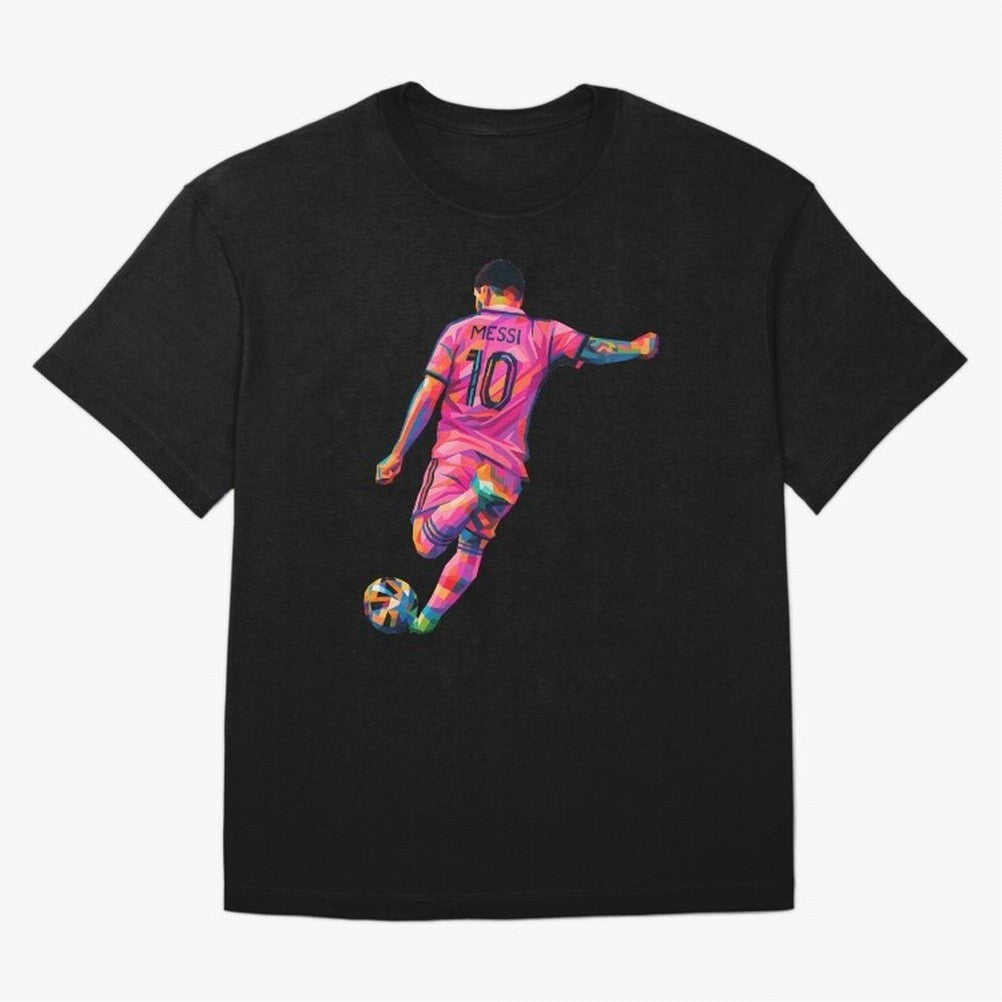 Lionel Messi - Inter Miami Wpap Art Classic T-Shirt Messi Netherlands Football Jersey, Nike Football Tee, World Cup 2026, Adidas Soccer Shirt, Jordan Fan Top, Lewandowski Norway Stadium Chant