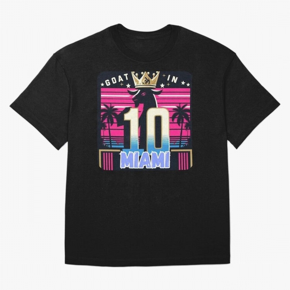 GOAT IN MIAMI | Messi Classic T-Shirt Spain CR7 World Cup 2026 Jersey, Nike Match Day Shirt, Match Day, Adidas Supporter Tee, Jordan Soccer Fan Top, Rodri Switzerland Supporter Night