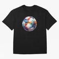 Football Soccer Ball Watercolor Illustration Drawing Classic T-Shirt France Cristiano Ronaldo World Cup 2026 Jersey, Jordan Supporter Tee, Match Day, Nike World Cup Shirt, Adidas Football Fan Top, Foden Senegal Soccer Fans