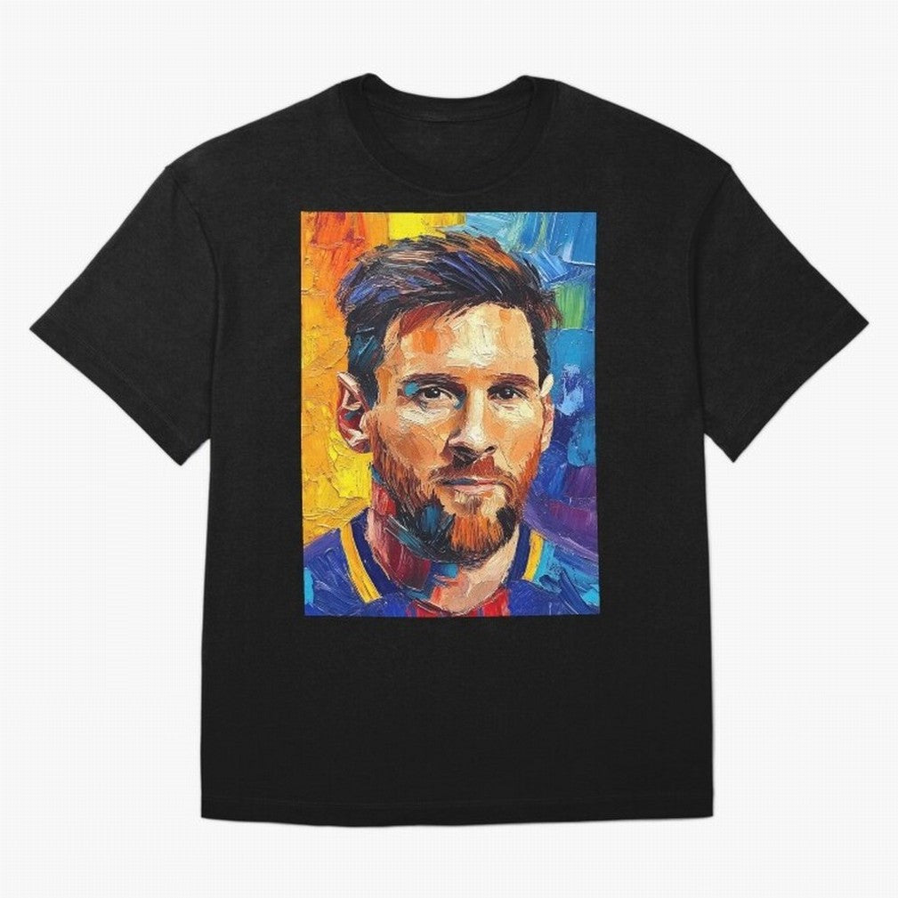 Messi Van Gogh: The Football Artist Classic T-Shirt Share FIFA World Cup 2026 USA Canada Mexico Spirit, Built Fan Jersey, Jordan Football Tee, Argentina Supporter Shirt, Adidas Fan Shirt, Messi Nike Supporter Top, De Bruyne Sweden Fan Club