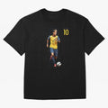 Neymar No. 10 Artwork For Tee/Sticker Essential T-Shirt Argentina Messi World Cup 2026 Jersey, Adidas Football Tee, Final Match, Nike Soccer Shirt, Jordan Match Day Top, Haaland Netherlands Stadium Chant
