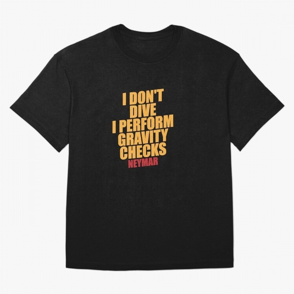 Neymar And Gravity Checks - Bold Statement Essential T-Shirt Cristiano Ronaldo France Football Jersey, Jordan Football Tee, World Cup 2026, Adidas Fan Shirt, Nike Supporter Top, Neymar France Fan Club