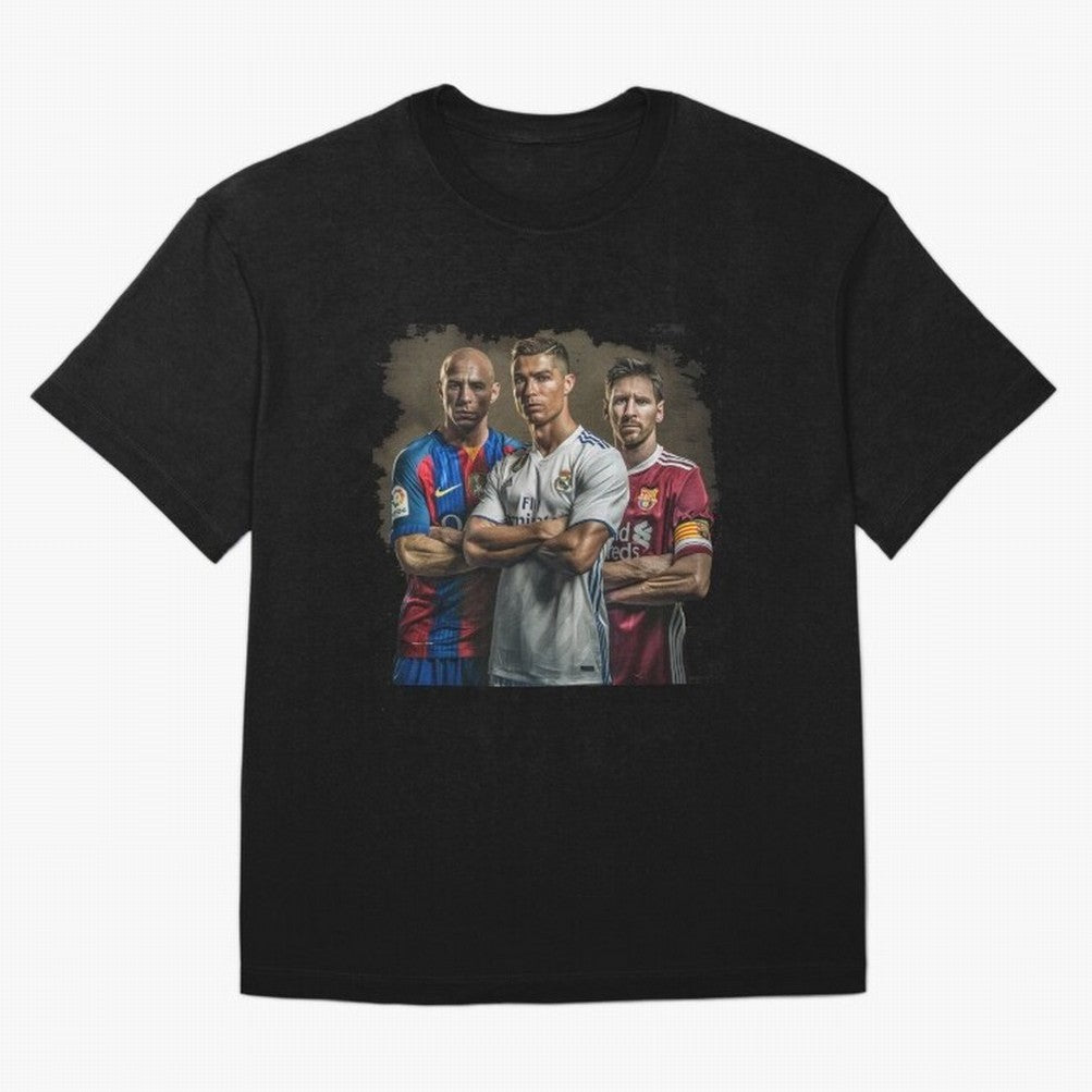 Footballs Greatest Top 3 Classic T-Shirt Stand Out With Spirit From FIFA World Cup 2026 Group Fan Jersey, Adidas Match Day Tee, Brazil Supporter Shirt, Jordan Football Shirt, Haaland Nike Soccer Fan Top, Bellingham Germany Fan Club