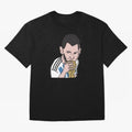 Lionel Messi in Weirdtual Reality T-Shirt Cristiano Ronaldo Argentina Football Jersey, Jordan Supporter Tee, World Cup 2026, Nike World Cup Shirt, Adidas Football Fan Top, Griezmann Ghana Final Match