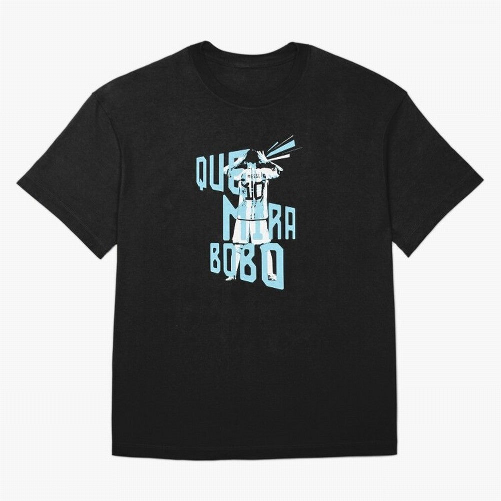 Lionel messi Que mira bobo Classic T-Shirt Carry FIFA World Cup 2026 Connected To Messi, Neymar And Jersey, Adidas Match Day Tee, Messi Spain Fans, Jordan Football Shirt, Nike Soccer Fan Top, Haaland Mexico Knockout Round
