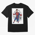 Lionel Messi Spider T-Shirt Follow FIFA World Cup 2026 Group Stage Spirit, Driven By Jersey, Jordan Football Tee, Neymar Argentina Fans, Adidas Fan Shirt, Nike Supporter Top, Saka Paraguay Fan Club