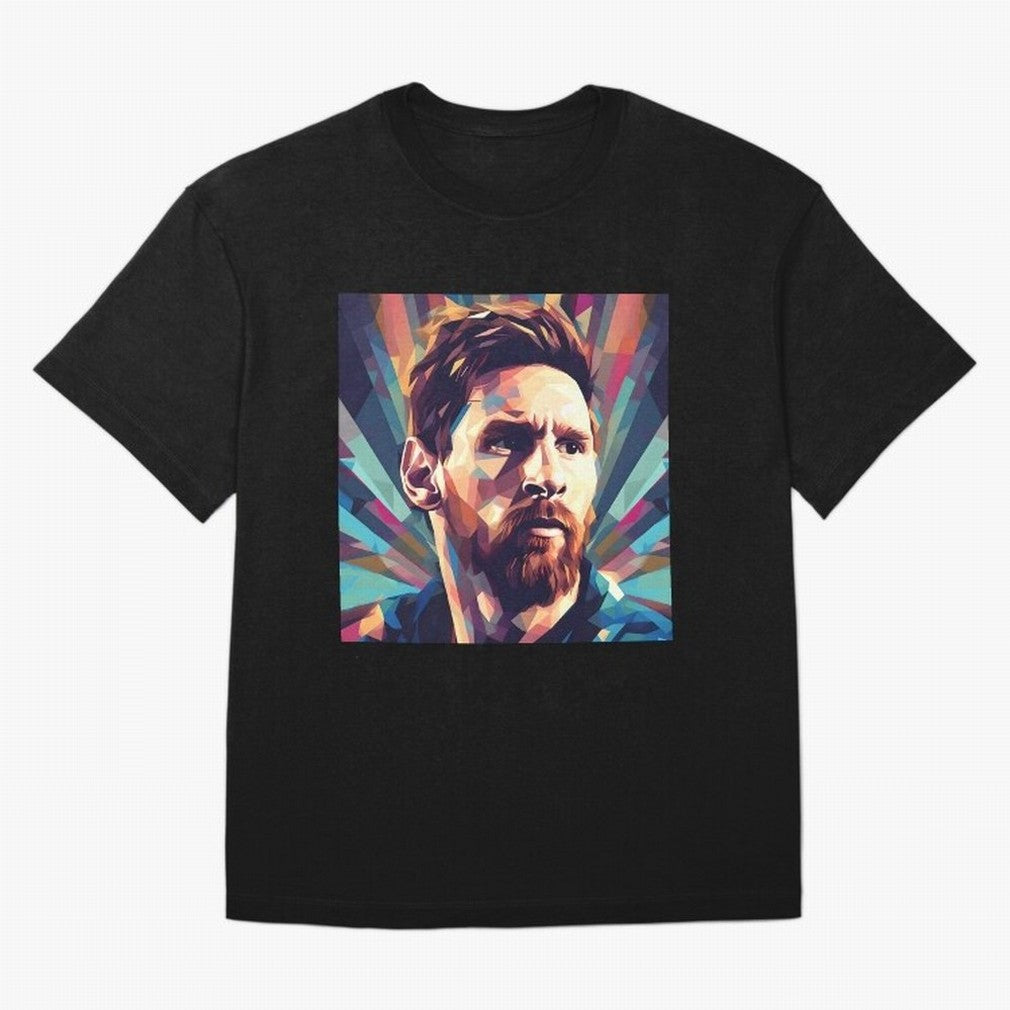 Lionel Messi Portrait Abstract Digital Art, Football Player Classic T-Shirt FIFA World Cup 2026 Argentina Bellingham Jersey, Jordan Supporter Tee, Cristiano Ronaldo Argentina Fans, Nike World Cup Shirt, Adidas Football Fan Top, Yamal Paraguay Goal