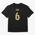 Xavi 6 Barcelona T-Shirt Share The FIFA World Cup 2026 Journey Through Messi Jersey, Jordan Football Tee, Messi France Fans, Adidas Fan Shirt, Nike Supporter Top, Griezmann England Fan Club