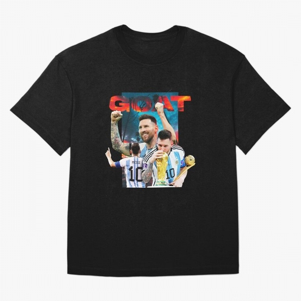 Messi GOAT Premium T-Shirt Feel The Roar Of FIFA World Cup 2026 Group Stage Filled Jersey, Jordan Supporter Tee, Messi France Fans, Nike World Cup Shirt, Adidas Football Fan Top, Saka Mexico Final Match
