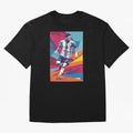 Messi in action Graphic poster design Premium T-Shirt Spain Messi World Cup 2026 Jersey, Adidas Soccer Tee, Match Day, Nike Football Fan Shirt, Jordan Supporter Top, CR7 Switzerland Supporter Night