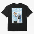 Lionel Messi Goat Premium T-Shirt France Neymar World Cup 2026 Jersey, Adidas Soccer Tee, Trophy Race, Nike Football Fan Shirt, Jordan Supporter Top, Son Senegal Trophy Race