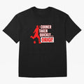 Corner Taken Quickly Origi (Red) Essential T-Shirt FIFA World Cup 2026 Canada Neymar, Nike Match Day Jersey For Match Day, Adidas Supporter Tee For Messi Fans, Jordan Soccer Fan Top, Bellingham Ecuador Match Day