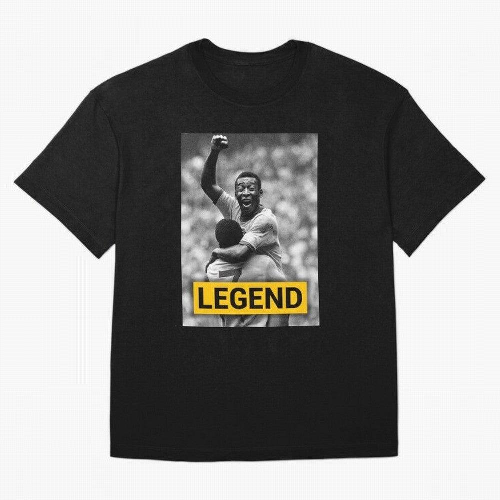 Pel¨¦ Legend Essential T-Shirt Support The Legends Of FIFA World Cup 2026 USA Canada Jersey, Adidas Football Tee, Neymar Spain Fans, Nike Soccer Shirt, Jordan Match Day Top, Pedri Australia Group Stage