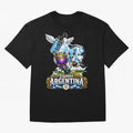 Cancha & Mate Dreams ¨C Argentina Football Heritage - Argentina Football Mate Mascot - Messi 10 Soccer Fan Art Classic T-Shirt Represent Fans Who Live For FIFA World Cup 2026 USA, Adidas Soccer Jersey For Trophy Race, Nike Football Fan Shirt For
