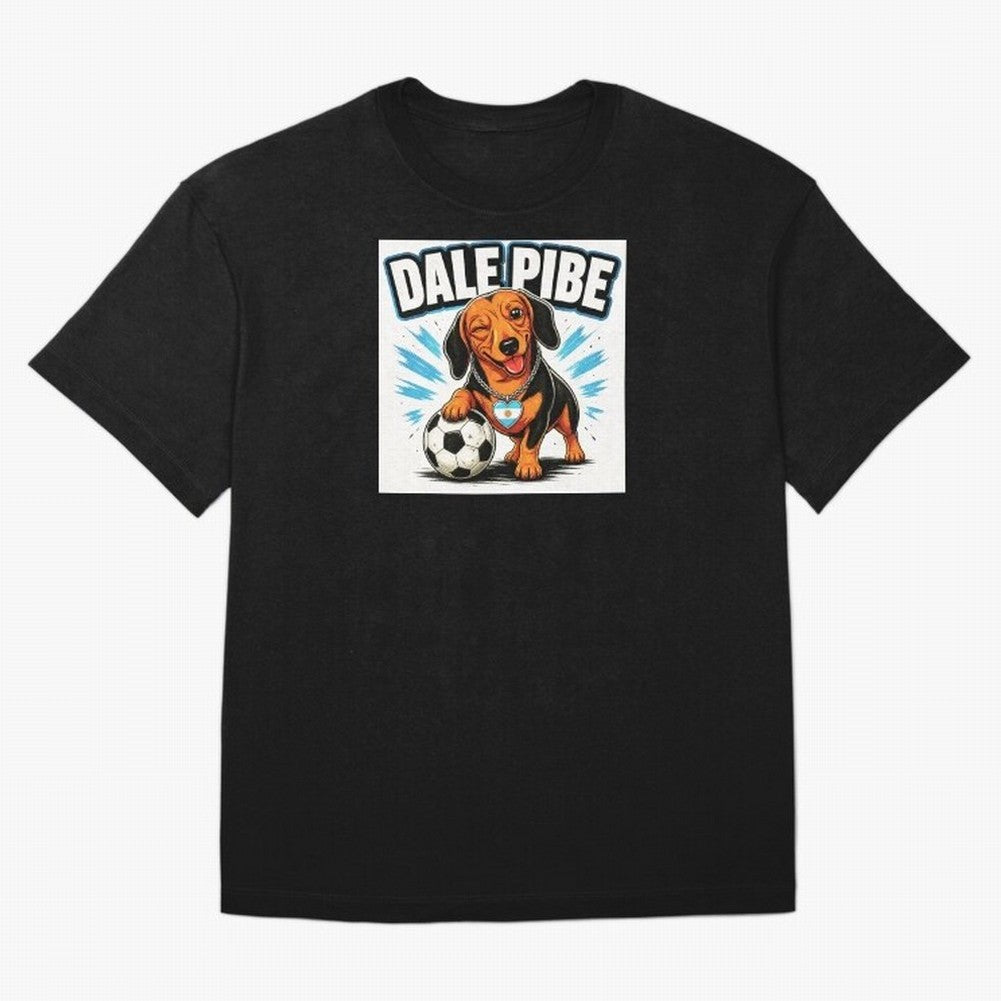 Argentine Soccer Dachshund - Dale Pibe Classic T-Shirt Neymar Argentina Football Jersey, Adidas Football Tee, World Cup 2026, Nike Soccer Shirt, Jordan Match Day Top, Bellingham France Watch Party