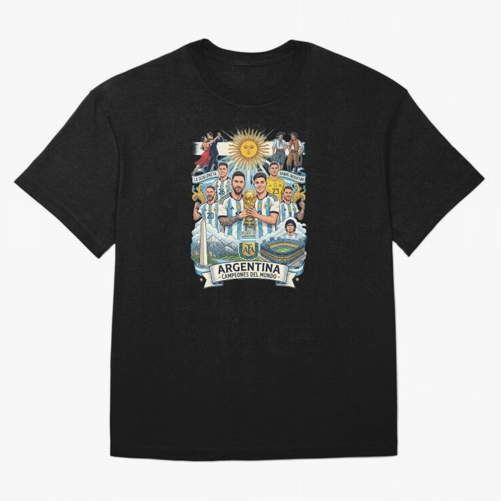 Argentina 2026 ¨C Copa Mundial Spirit Classic T-Shirt Portugal Messi World Cup 2026 Jersey, Nike Football Tee, Final Match, Adidas Soccer Shirt, Jordan Fan Top, Rodri Portugal Stadium Chant