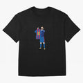 Messi Iconic Celebration Pixel Classic T-Shirt Neymar France Football Jersey, Jordan Football Tee, World Cup 2026, Adidas Fan Shirt, Nike Supporter Top, Saka Norway Fan Club